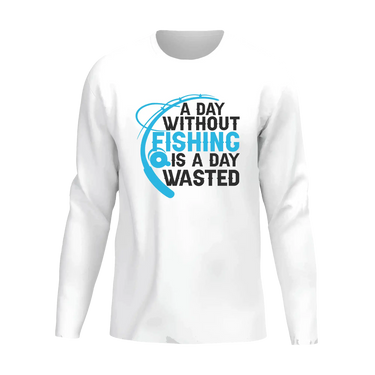 A Day Without Fishing Men Long Sleeve Shirt